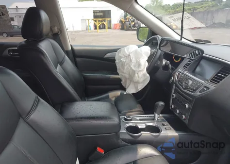 2019 Nissan Pathfinder Sl z USA, uszkodzony, nr VIN 5N1DR2MM5KC615110